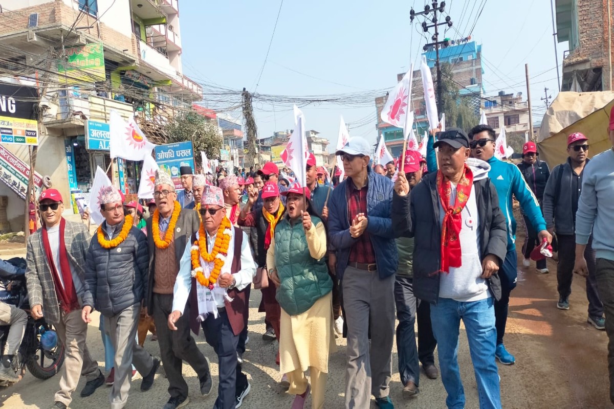 स्थानीय उम्मेद्वारको पक्षमा गोदावरी १० का मतदाता